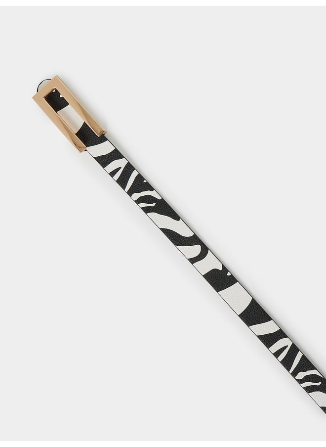 buy-styli-styli-zebra-print-belt-with-buckle-detail_svc