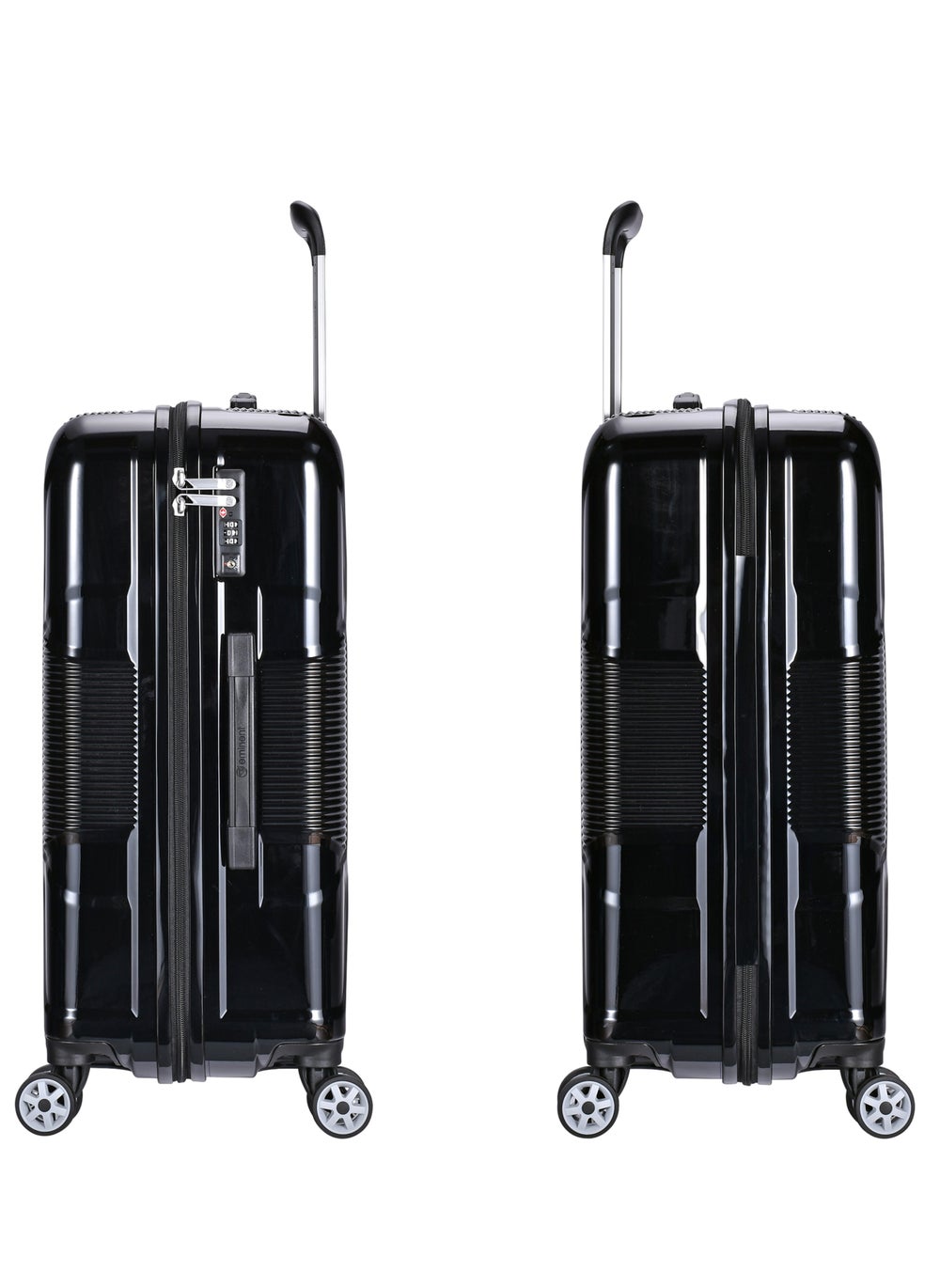 buy-eminent-hard-case-travel-bag-medium-luggage-trolley-polycarbonate-lightweight-suitcase-4-quiet-double-spinner-wheels-with-tsa-lock-kj84-black_rkl