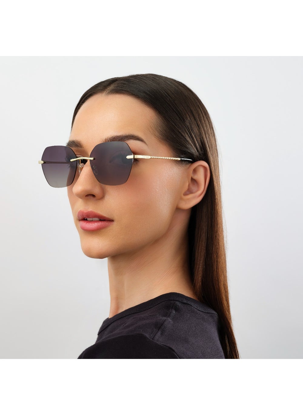 buy-30sundays-30sundays-aria-hexagon-rimless-sunglasses_vhg