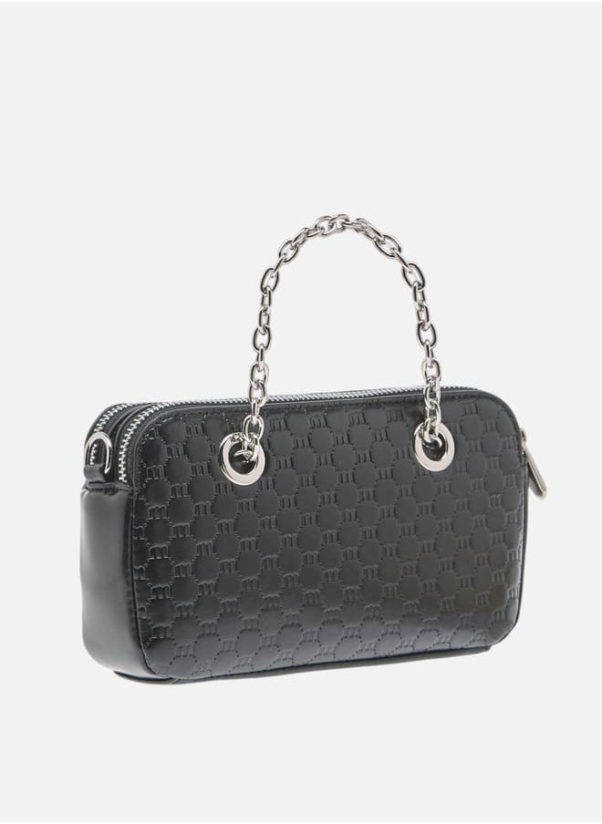 buy-missy-women-logo-embossed-crossbody-bag-with-detachable-strap-and-zip-closure_fr1