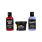 Lush Luxuries Shower Trio: Scrub & Gels Set