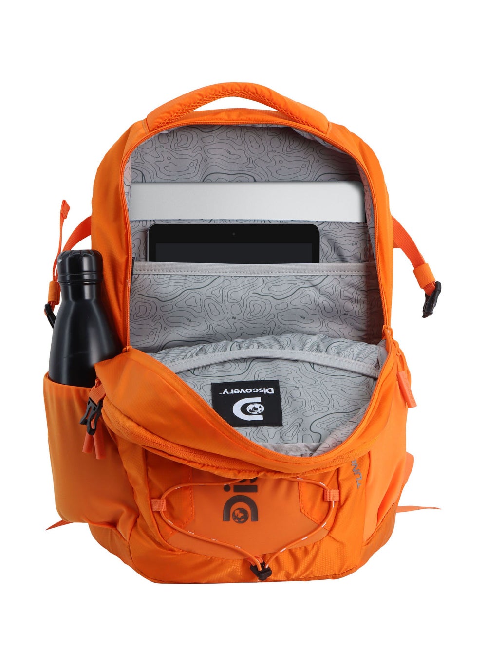 buy-discovery-discovery-outdoor-23l-backpack-orange-for-adventure-durable-lightweight-water-resistant-multi-compartment-bag-for-men-women-hiking-trekking-camping-travel_ksv
