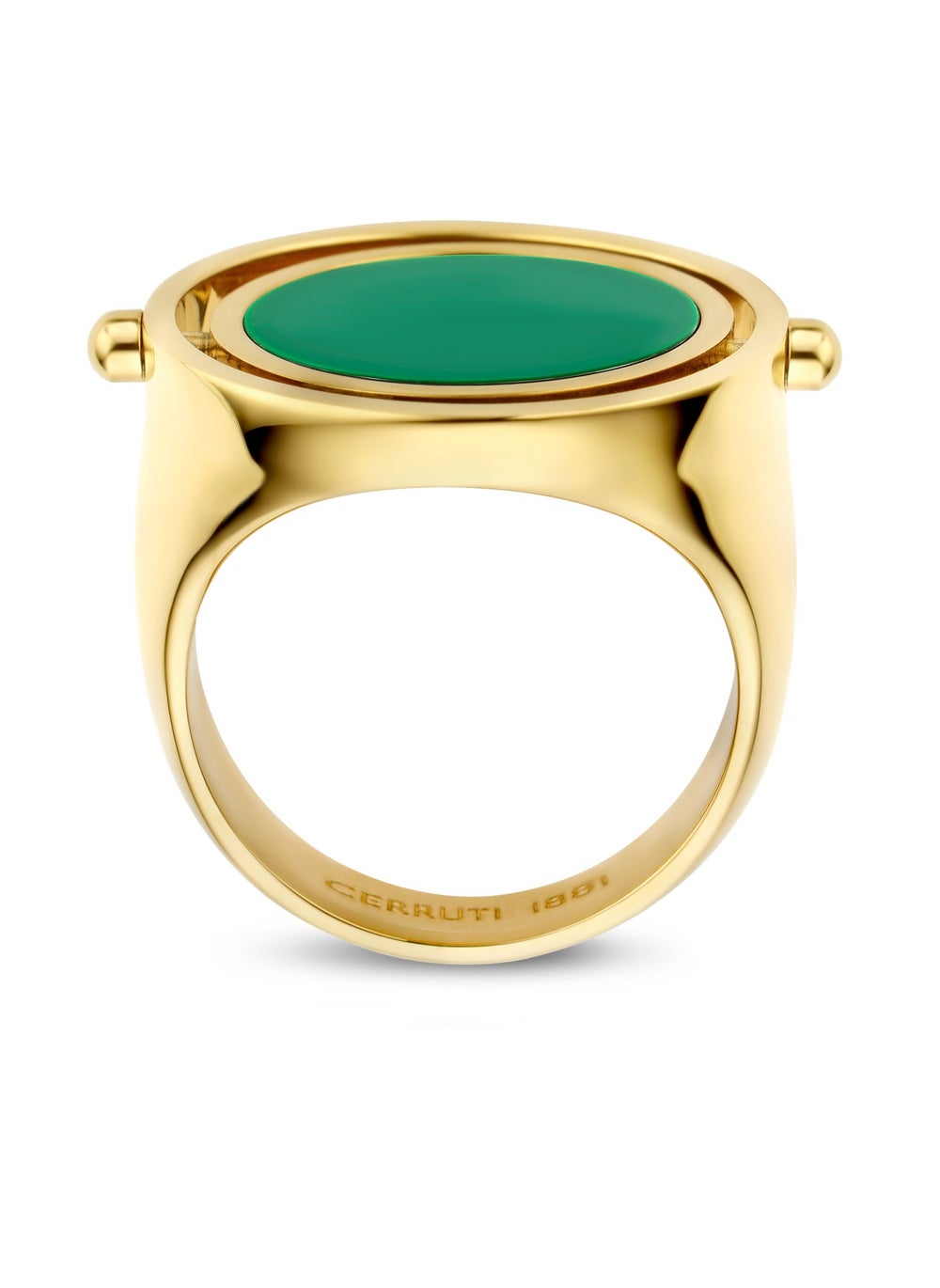 buy-cerruti-1881-medalion-goldplated-ring-for-women-with-green-onyx_phr