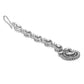 Oxidised Silver AD-Studded Maang Tika Elegance