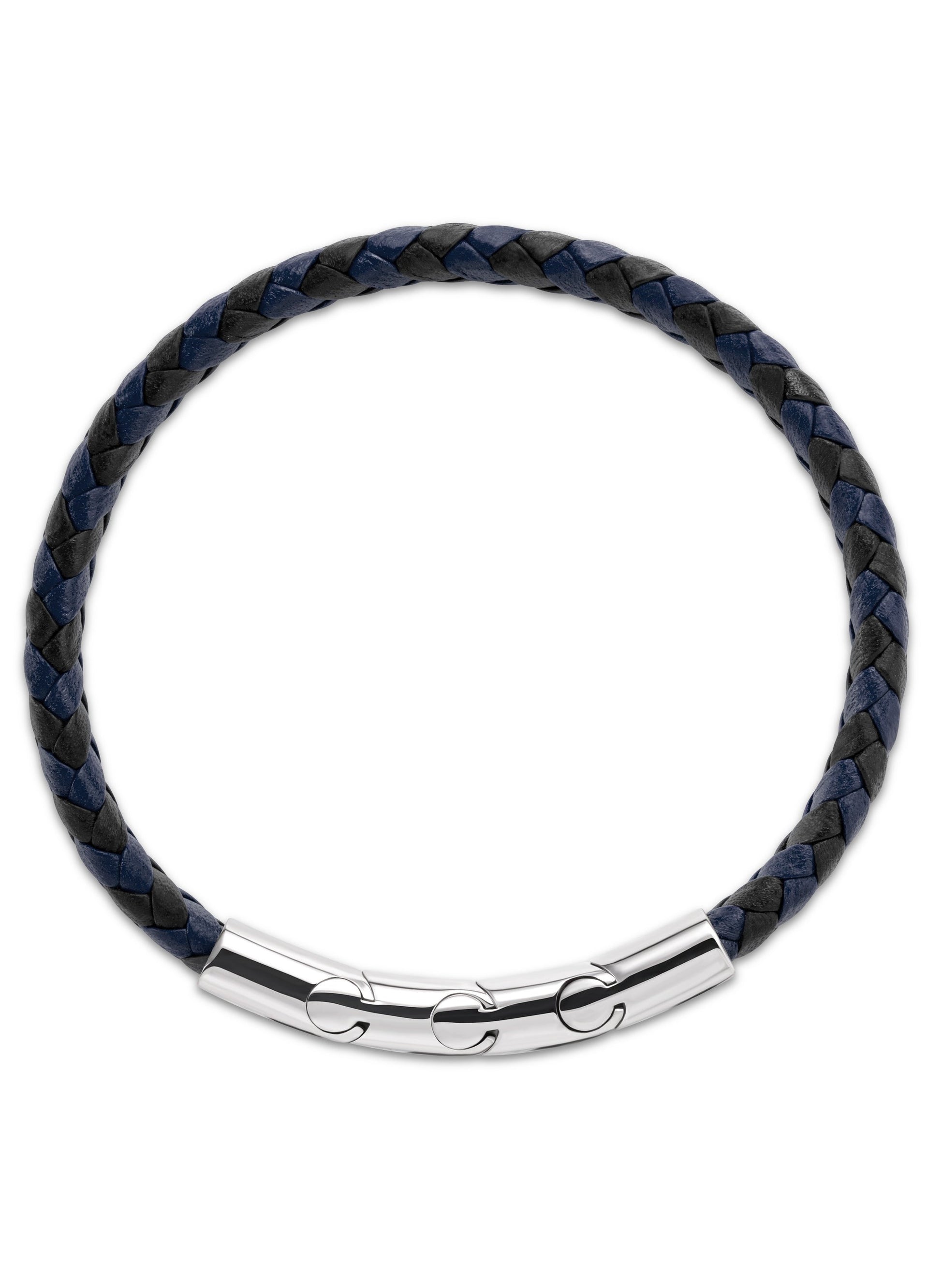 buy-guy-laroche-adam-black-and-blue-braided-bracelet_4y7