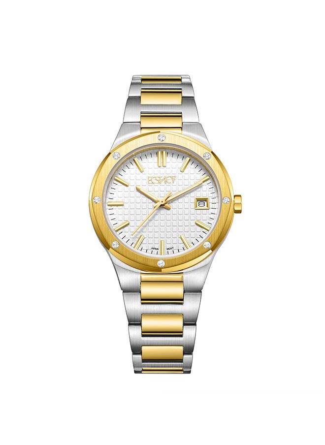 buy-ecstacy-ecstacy-women-s-gm10-movement-watch-analog-display-and-stainless-steel-strap-e23509-tbtw-two-tone-gold_l99