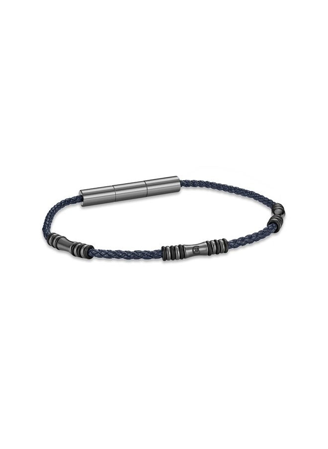 buy-cerruti-1881-angelo-black-and-navy-blue-leather-bracelet-for-men_n79