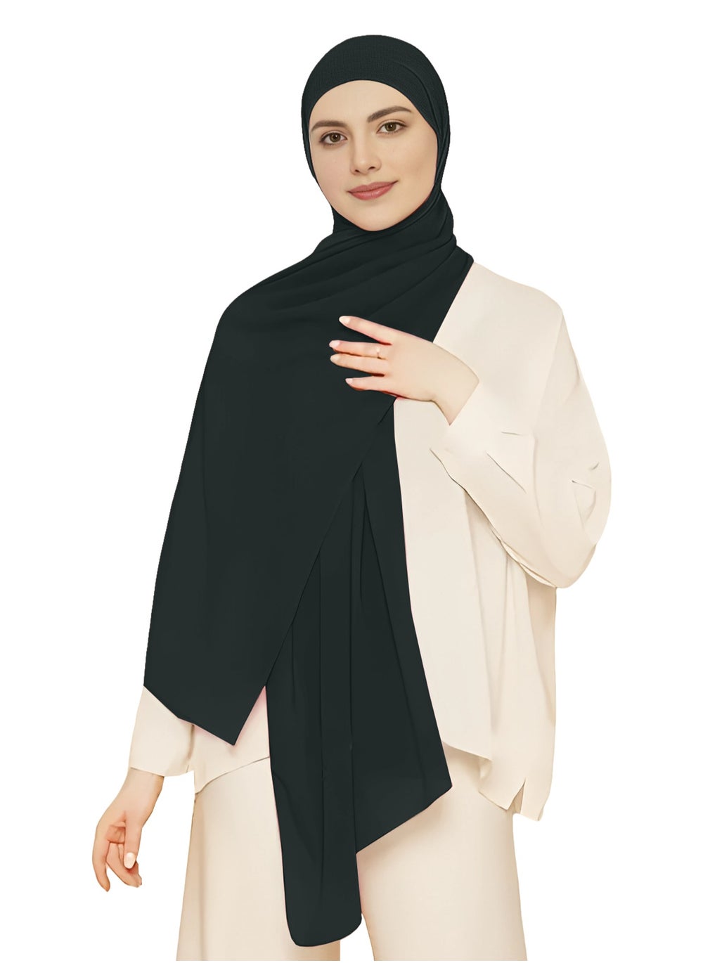 buy-nukhbaa-chiffon-charleston-green-color-hijab-h9_nha