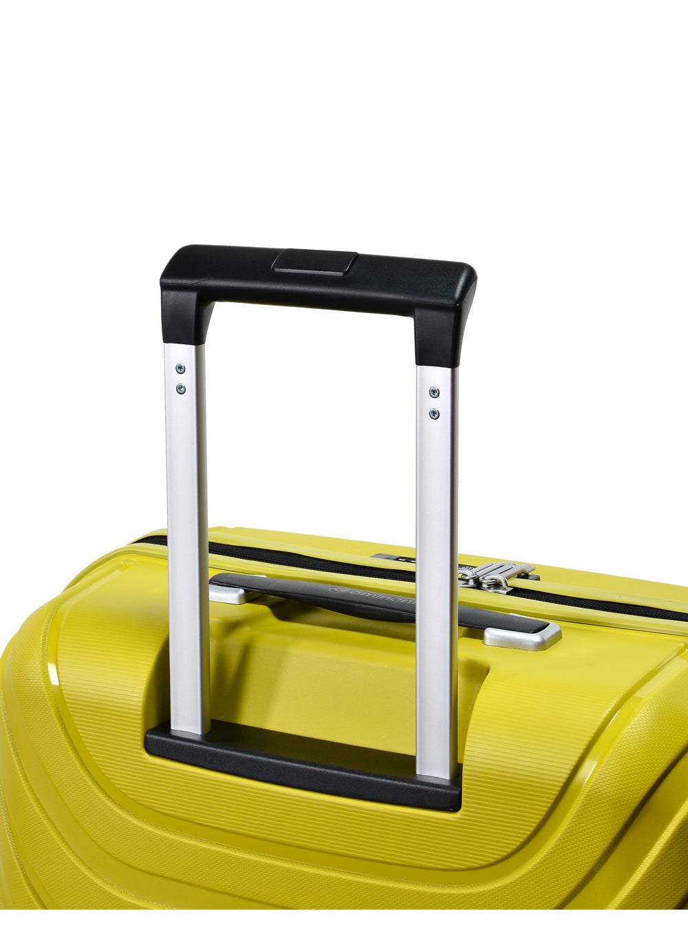 buy-eminent-knight-hard-case-travel-bag-luggage-trolley-polypropylene-lightweight-suitcase-4-quiet-double-spinner-wheels-with-tsa-lock-b0011-chartreuse_4uz
