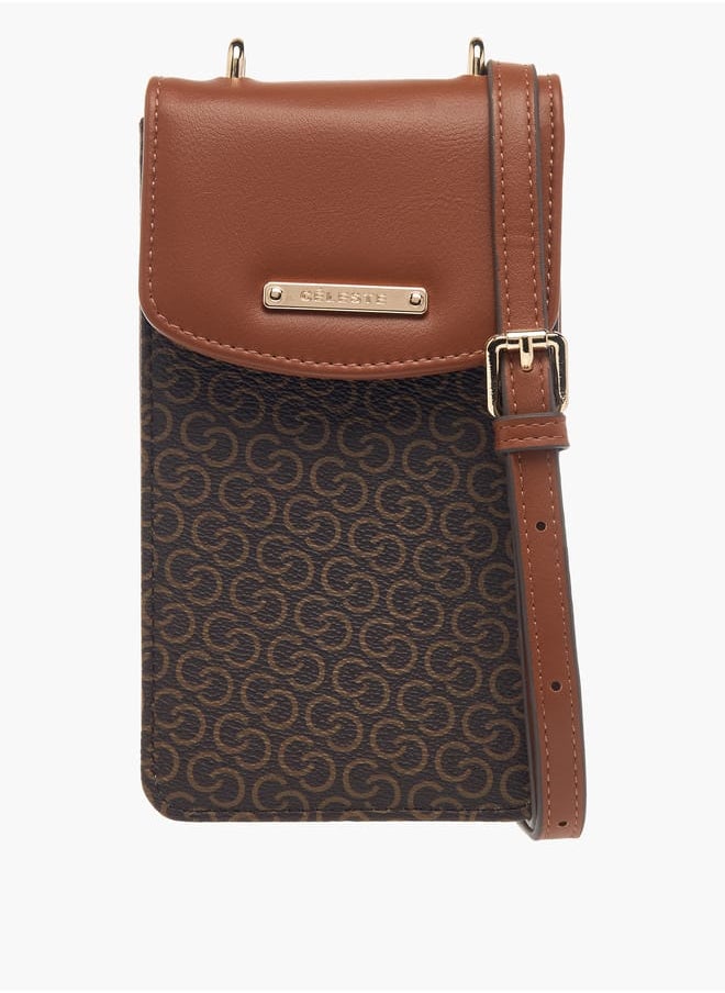 buy-celeste-womens-monogram-print-crossbody-bag-with-detachable-strap-and-flap-closure_u4t