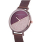buy-french-connection-women-s-analog-watch-with-brown-stainless-steel-mesh-band-purple-dial_9xg