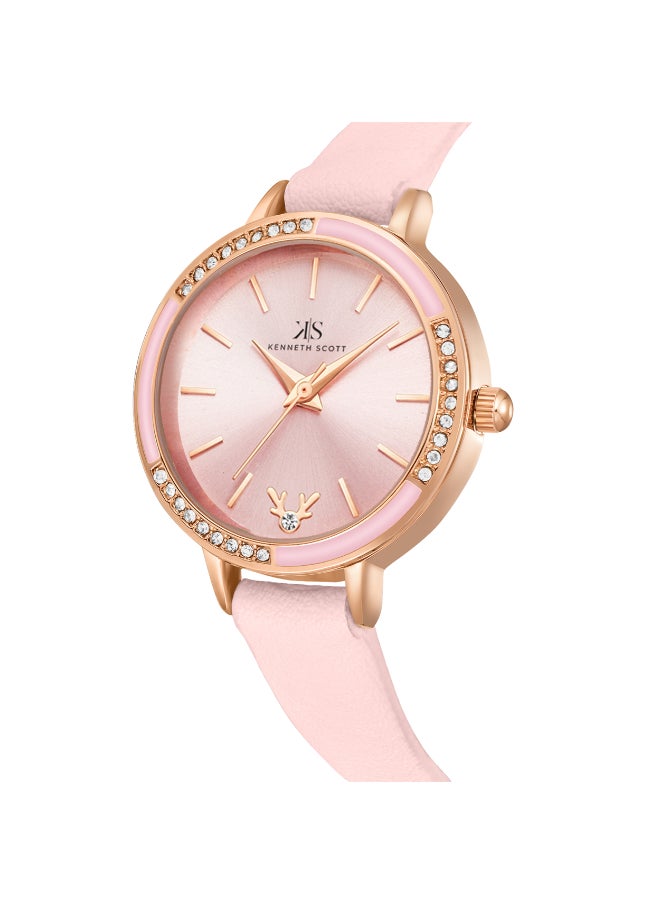 buy-kenneth-scott-women-s-polyurethane-analog-watch-k23511-rlpp-28-mm_g0t