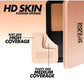 بودرة أساس HD Skin: تغطية طبيعية تدوم طويلاً