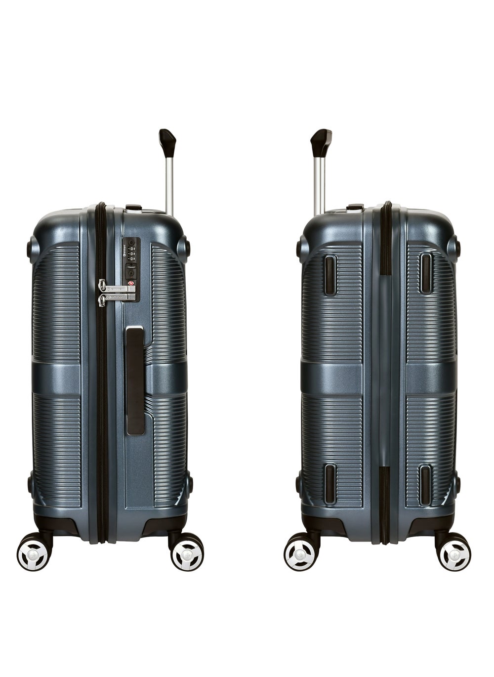 buy-eminent-hard-case-travel-bag-cabin-luggage-trolley-polycarbonate-lightweight-suitcase-4-quiet-double-spinner-wheels-with-tsa-lock-kj97-graphite_oh4