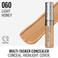 Rimmel Multi-Tasker Concealer – Light Honey 060, 10ml