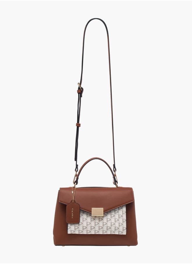 buy-paprika-women-monogram-print-satchel-bag-with-grab-handle-and-flap-closure_eu1