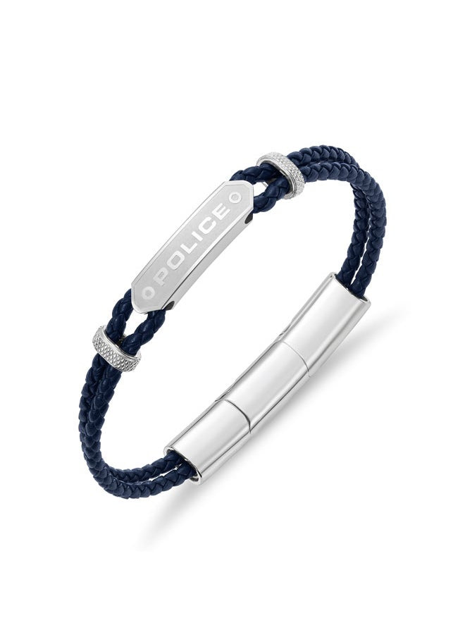 buy-police-twincord-braceletdouble-row-navy-leather-with-stainless-steel-rings-and-central-screwed-plaquerugged-and-sophisticated-men-s-style_xio