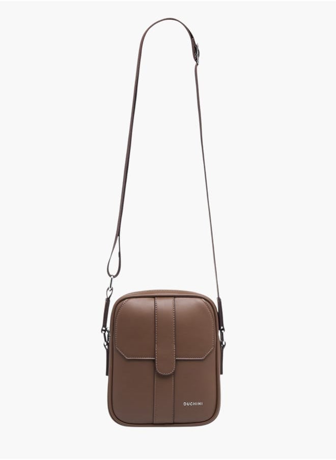 buy-duchini-men-s-panelled-crossbody-bag-with-zip-closure-and-adjustable-strap_s0x