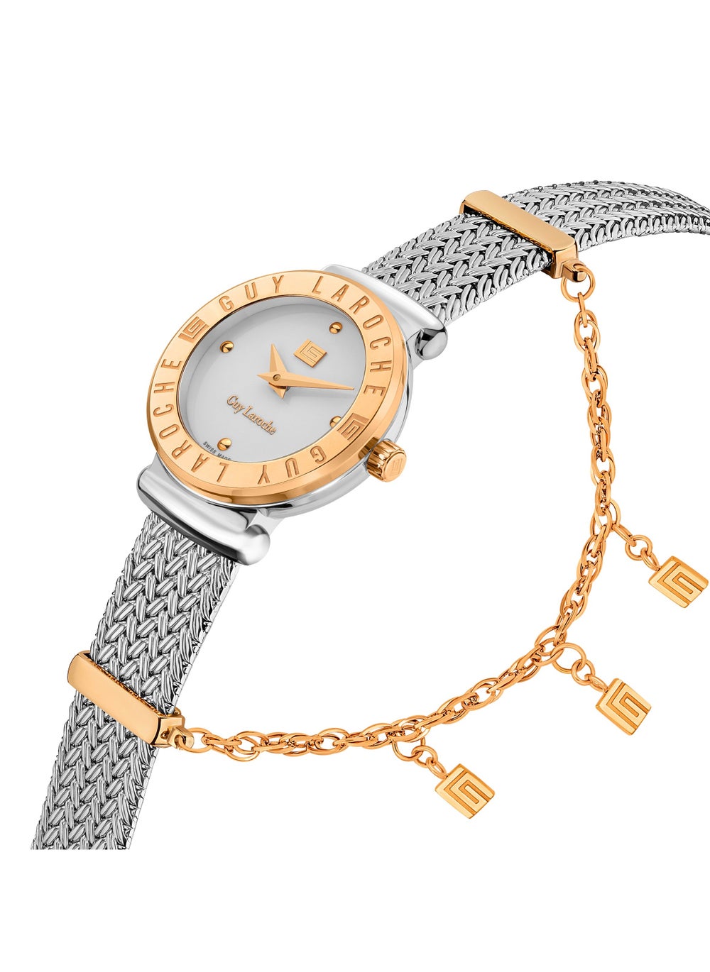 buy-guy-laroche-betty-women-s-25mm-swiss-watch-with-silver-and-rose-gold-stainless-steel-bracelet_q3n