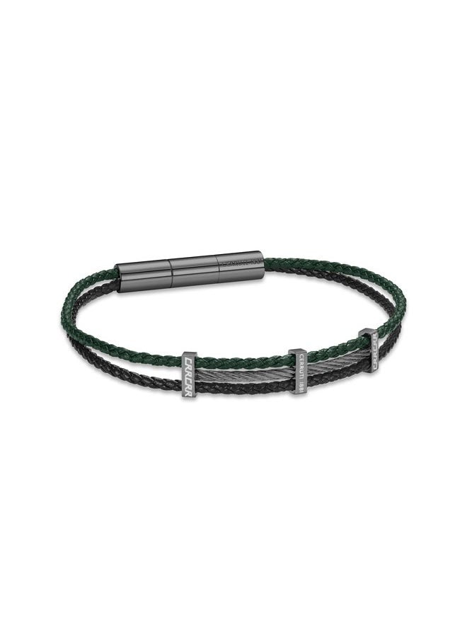 buy-cerruti-1881-vittorio-grey-black-and-olive-green-leather-bracelet_hxo