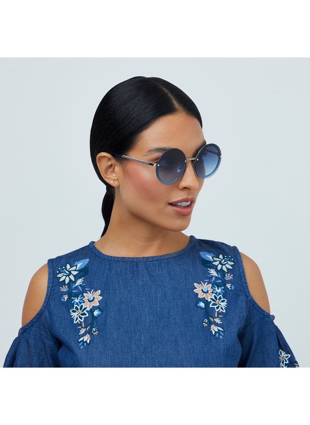 buy-blackout-blackout-rise-round-rimless-sunglasses_g2j