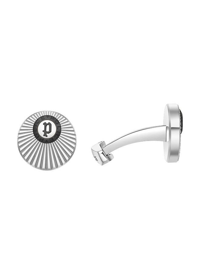 buy-police-radiant-silver-and-black-stainless-steel-gents-cufflinkspeagc0023002_0qq
