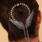 Elegant Winged Banana Clip for Timeless Hair Elegance