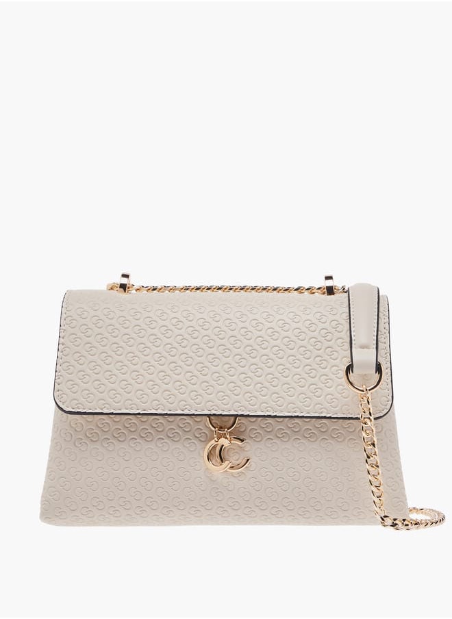 buy-celeste-women-monogram-embossed-crossbody-bag-with-button-closure-and-chain-strap_q3t