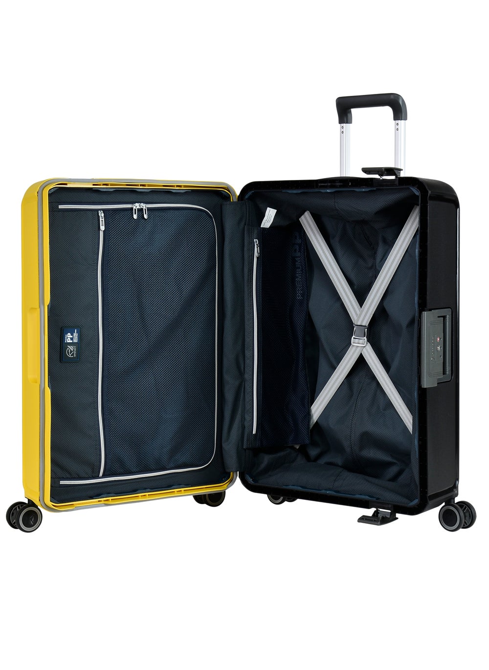 buy-eminent-vertica-hard-case-luggage-trolley-polypropylene-lightweight-4-quiet-double-spinner-wheels-with-tsa-lock-b0006m-yellow-black_9ef