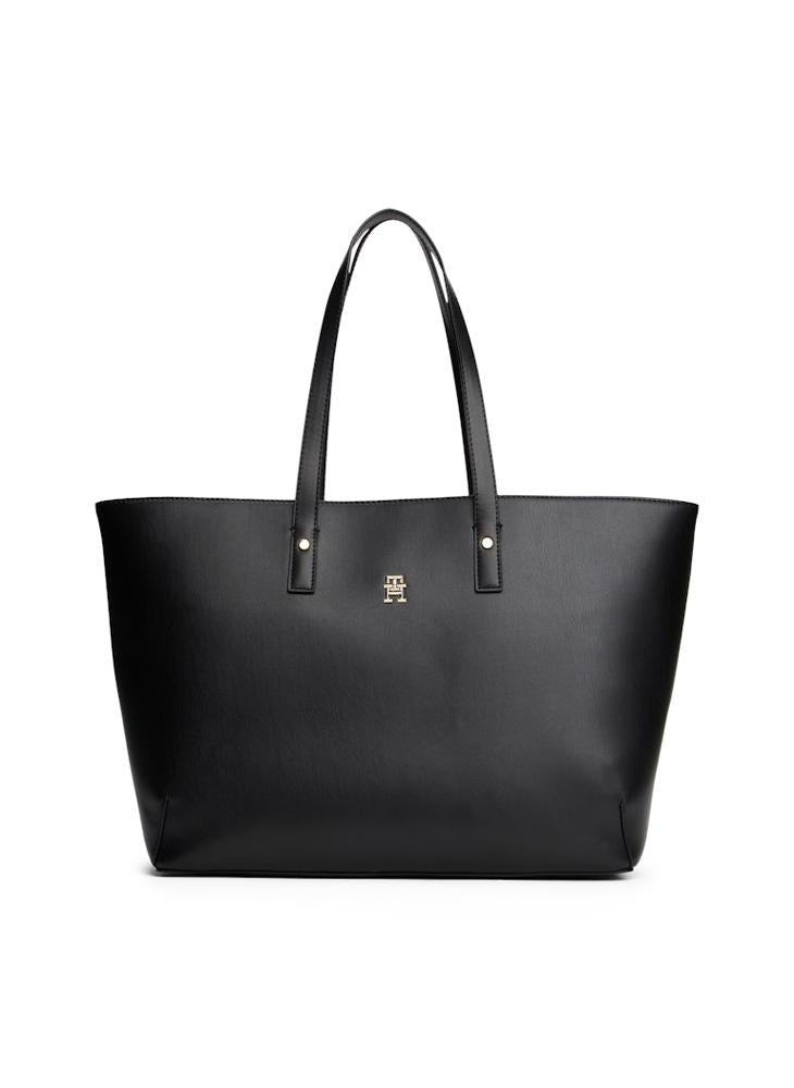 buy-tommy-hilfiger-logo-detailed-zip-through-tote_eqq