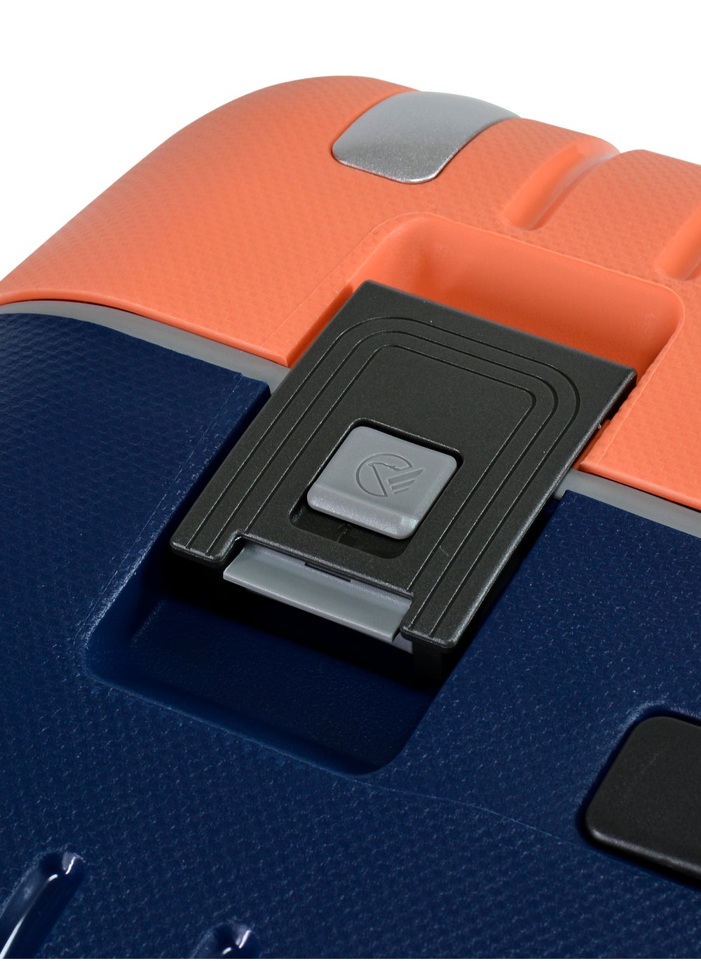 buy-eminent-vertica-hard-case-luggage-trolley-polypropylene-lightweight-4-quiet-double-spinner-wheels-with-tsa-lock-b0006m-darkblue-orange_pha
