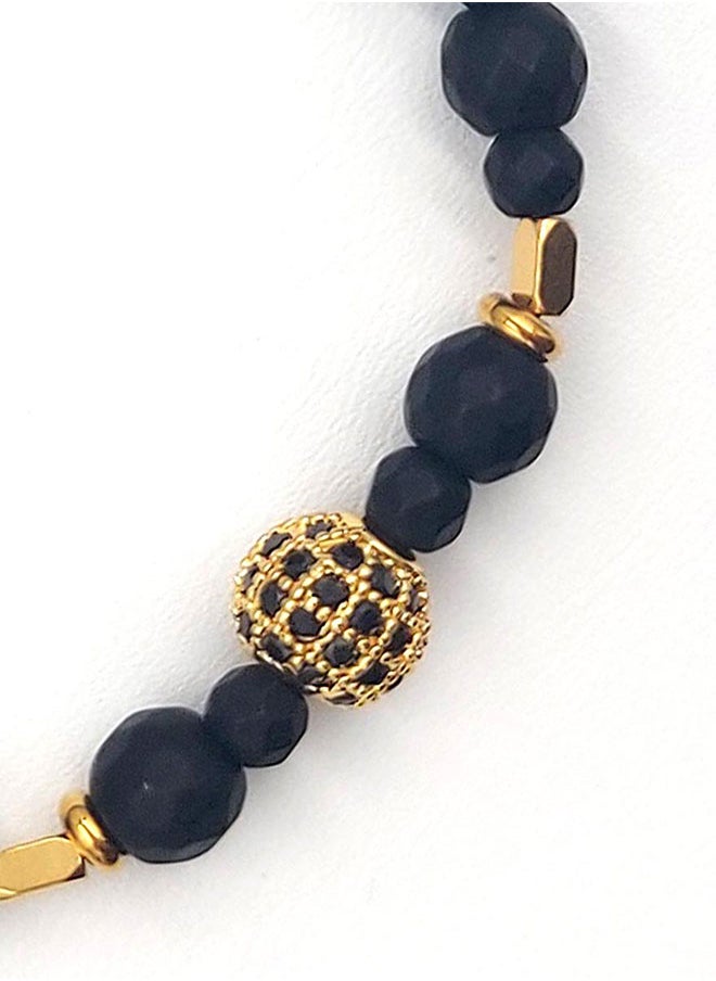 buy-chrysostomos-handmade-beaded-bracelet-for-men-with-black-onyx-and-golden-element-in-the-center_z9e