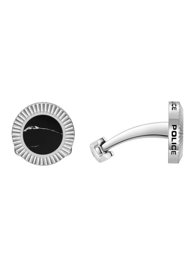buy-police-ray-stainless-steel-cufflinks-for-men-with-black-agate_ngz