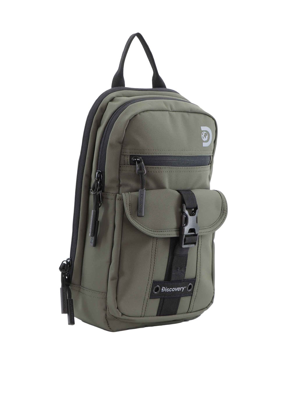 buy-discovery-discovery-shield-rpet-polyester-sling-cross-bag-khaki-durable-lightweight-tablet-protective-outdoor-business-college-casual-cross-body-bag-with-multi-compartment-rfid-pocket_nqb
