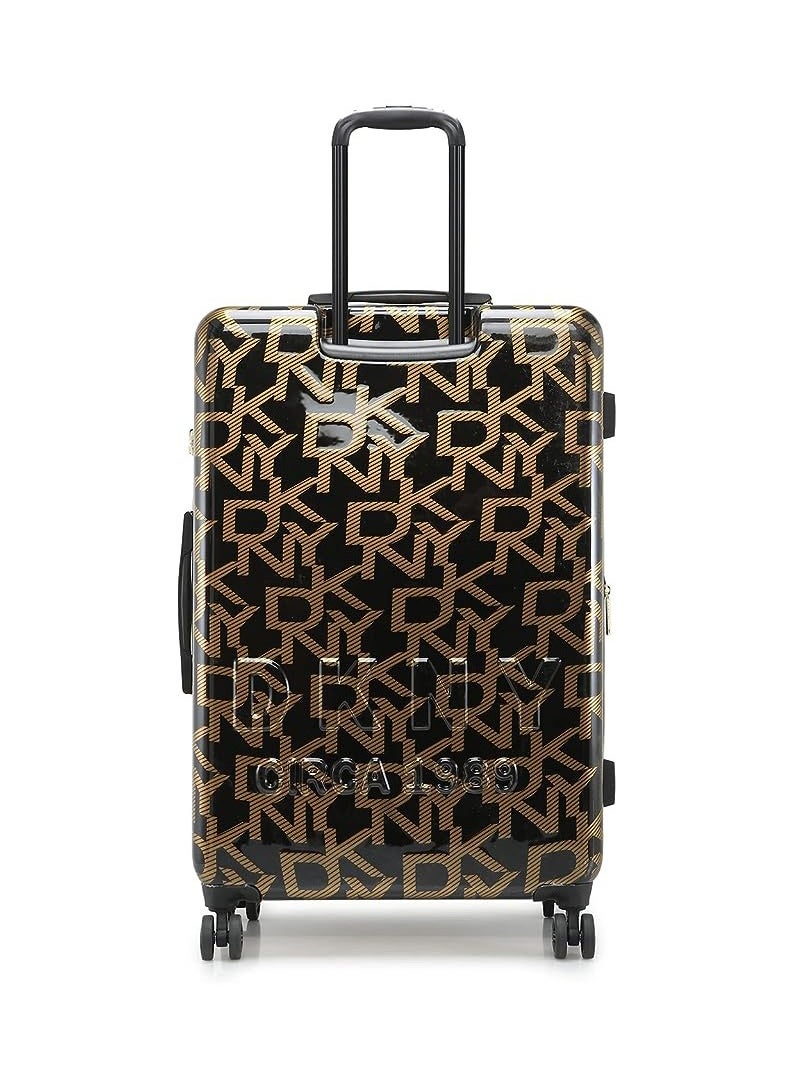 buy-dkny-dkny-deco-signature-hardside-luggage-on-wheels-for-unisex-ultra-lightweight-abs-on-with-spinner-double-wheels-4-color-black-gold_z2l