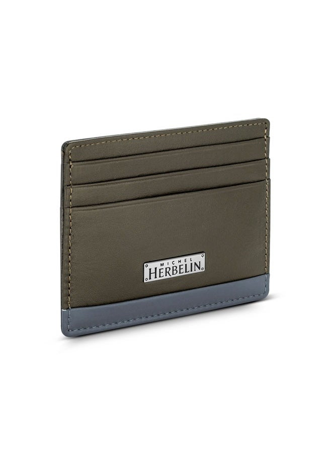 buy-michel-herbelin-credit-card-case-olive-green-for-men_3ez
