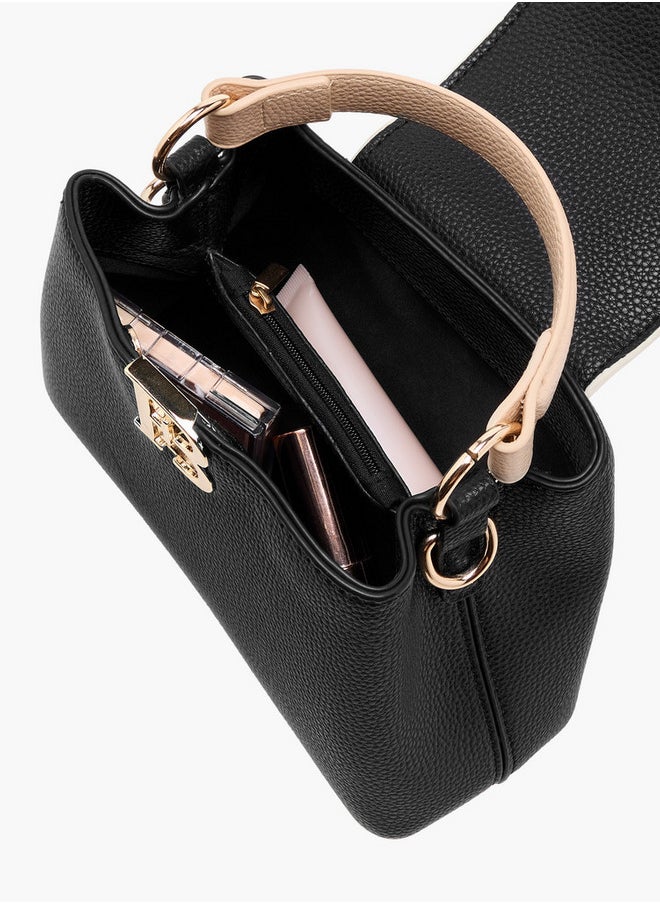 buy-flora-bella-by-shoexpress-women-s-textured-crossbody-bag-with-detachable-shoulder-strap-and-top-handle_qud