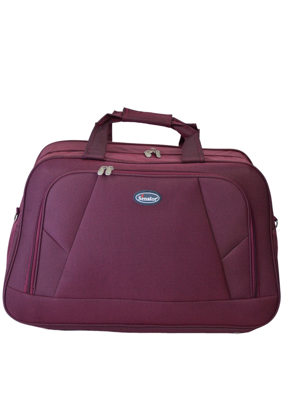buy-senator-travel-duffle-bag-for-unisex-lightweight-nylon-bag-multi-pocket-water-scratch-resistant-adjustable-shoulder-strap-weekend-bag-convenient-carry-on-luggage-for-camping-training-48l-maroon-ea220_7fw