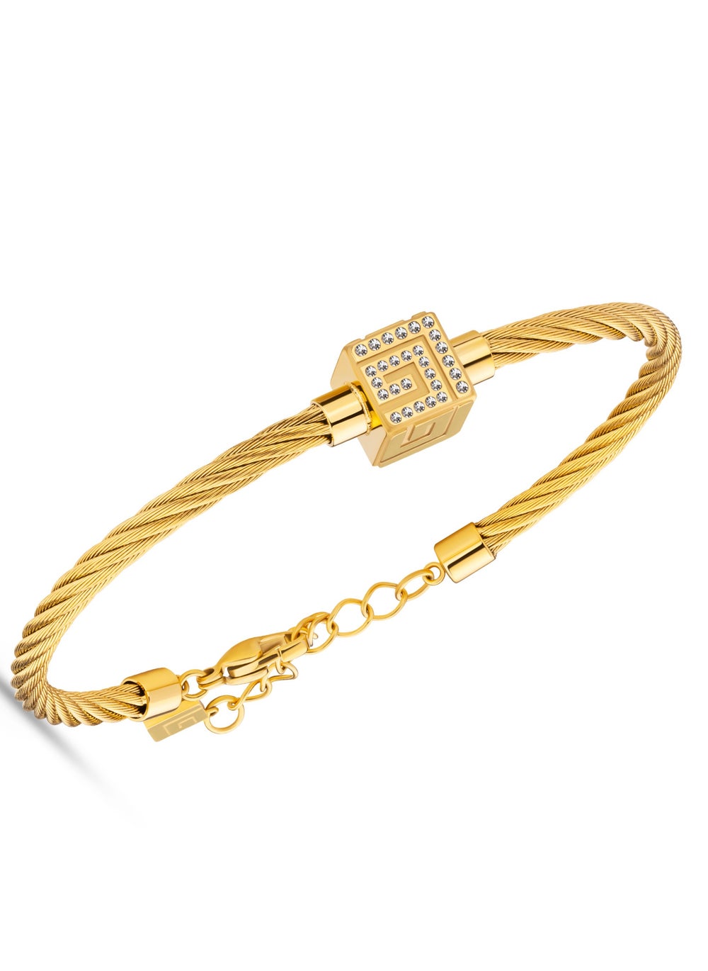 buy-guy-laroche-aline-gold-plated-bracelet-for-women-with-crystals_owp