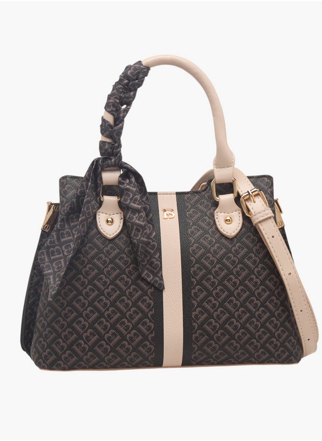 buy-flora-bella-by-shoexpress-women-s-monogram-print-tote-bag-with-zip-closure-and-scarf-detail_8ed