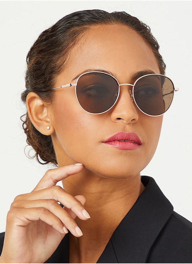 buy-30sundays-30sundays-forget-me-not-women-sunglasses-round-sunglasses-uv-protection-uv400-gold-brown_opy