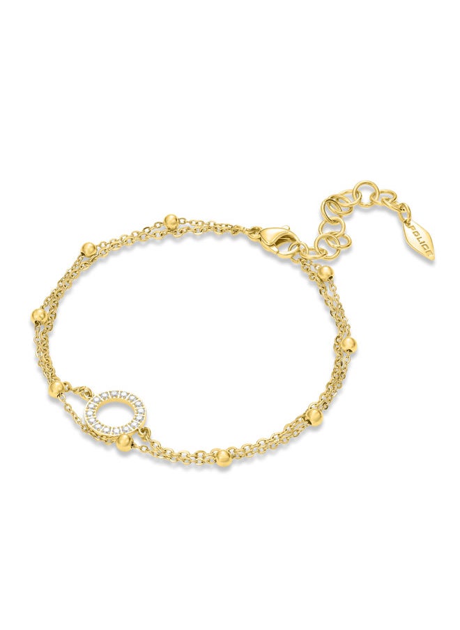 buy-police-ayara-bracelet-for-women-gold-plated-beads-twin-chain-with-crystal-embedded-halo-charm_gct