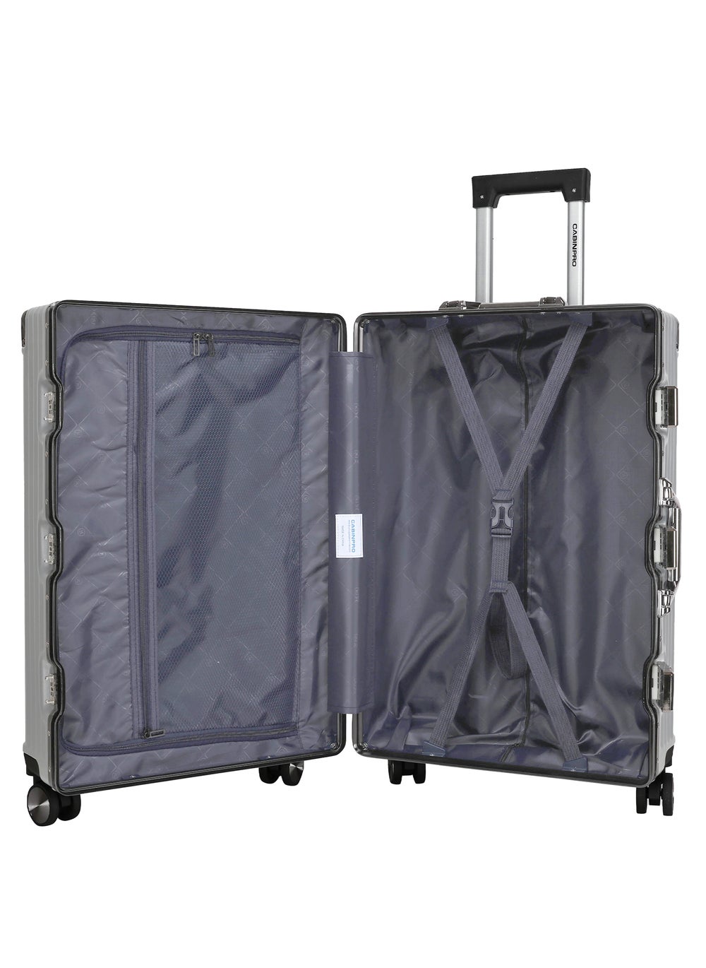 buy-cabinpro-lightweight-aluminum-frame-fashion-luggage-trolley-polycarbonate-hard-case-carry-on-suitcase-with-4-quite-360-degree-double-spinner-wheels-cp001-silver_y4q