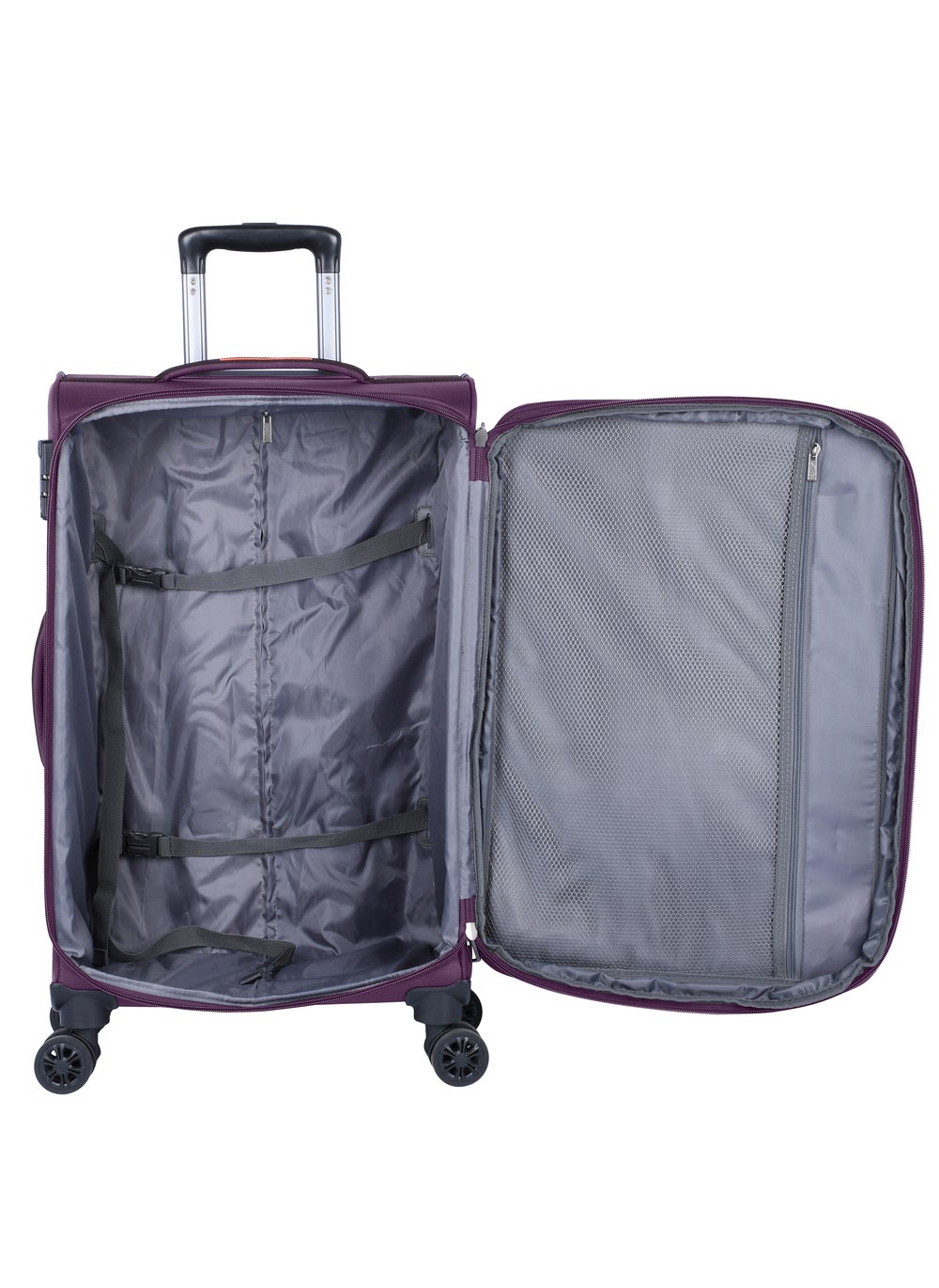 buy-eminent-expandable-luggage-trolley-bag-soft-suitcase-for-unisex-travel-polyester-shell-lightweight-with-tsa-lock-double-spinner-wheels-e777sz-large-checked-28-inch-purple_5zy