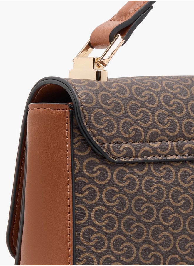 buy-celeste-women-s-monogram-print-crossbody-bag-with-chain-strap-and-flap-closure_8i3