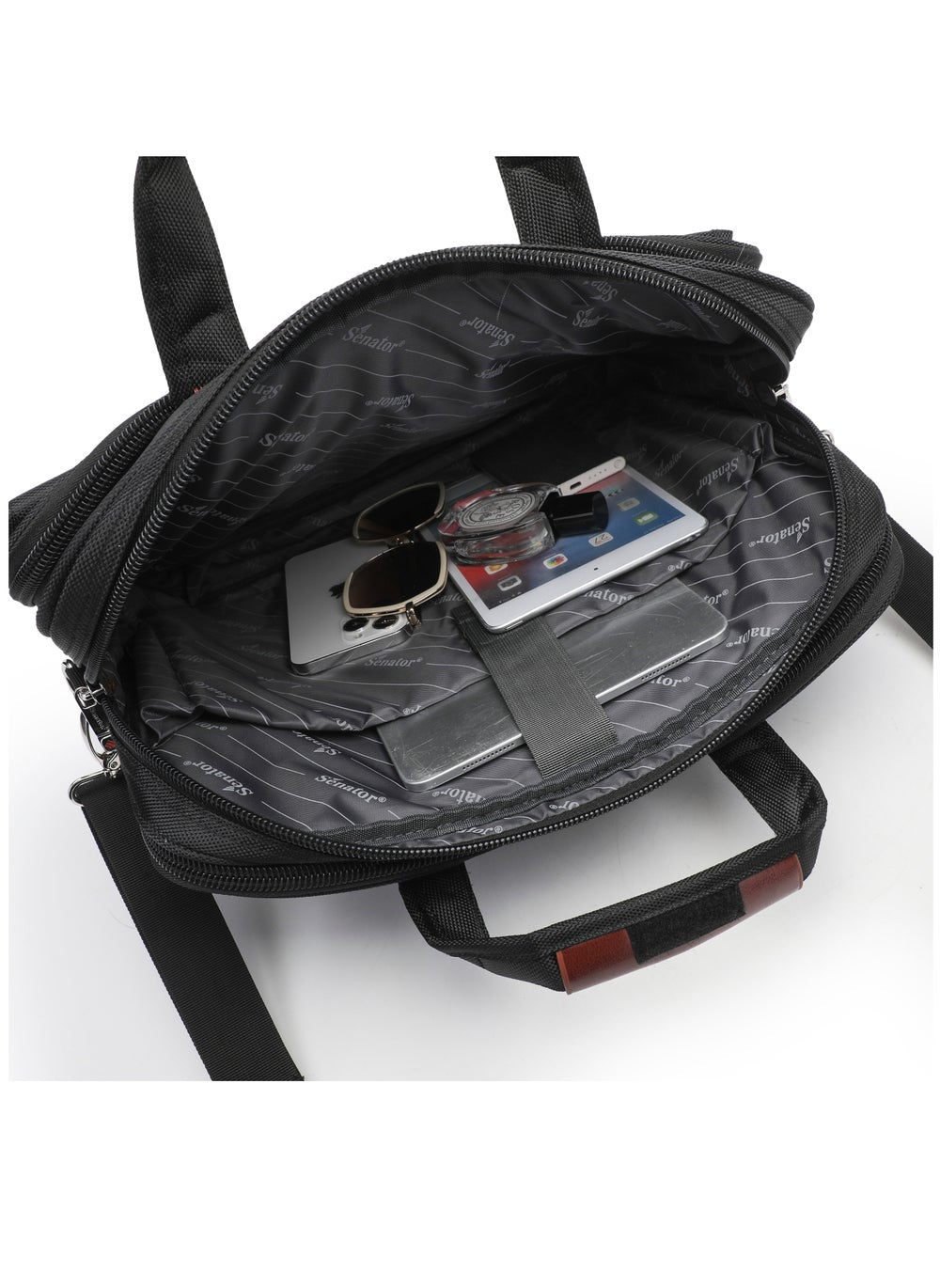 buy-senator-laptop-carry-bag-16-inch-nylon-lightweight-expandable-and-adjustable-shoulder-straps-business-professional-travel-computer-case-for-college-school-students-kh8071-black_swi