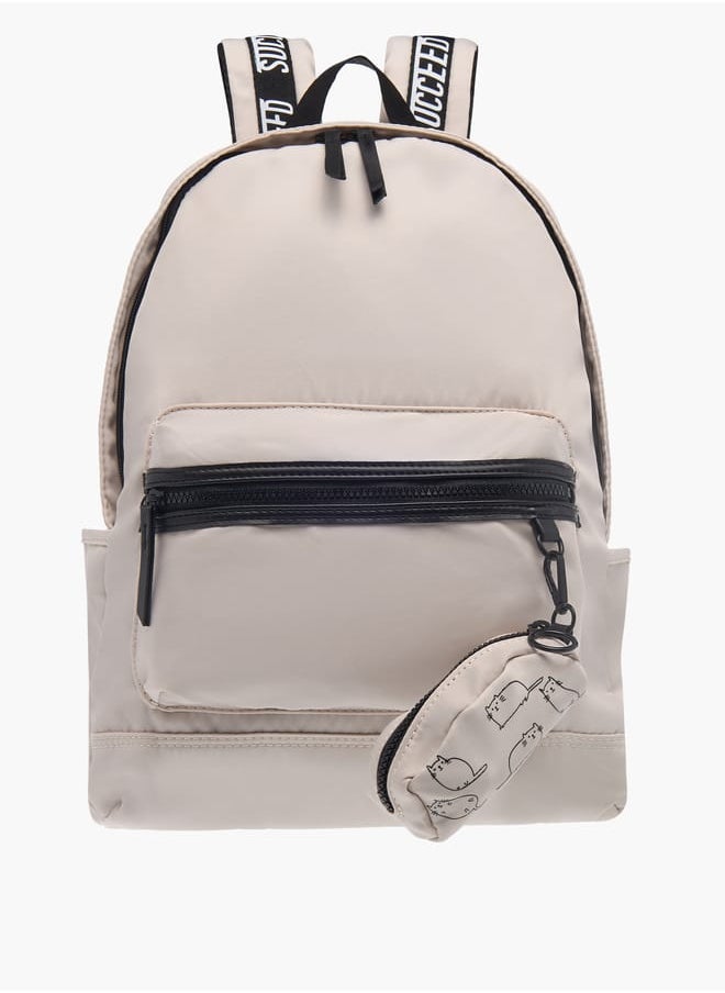 buy-missy-women-cat-print-backpack-with-adjustable-strap-and-zip-closure-10x42x30-cm_nvt