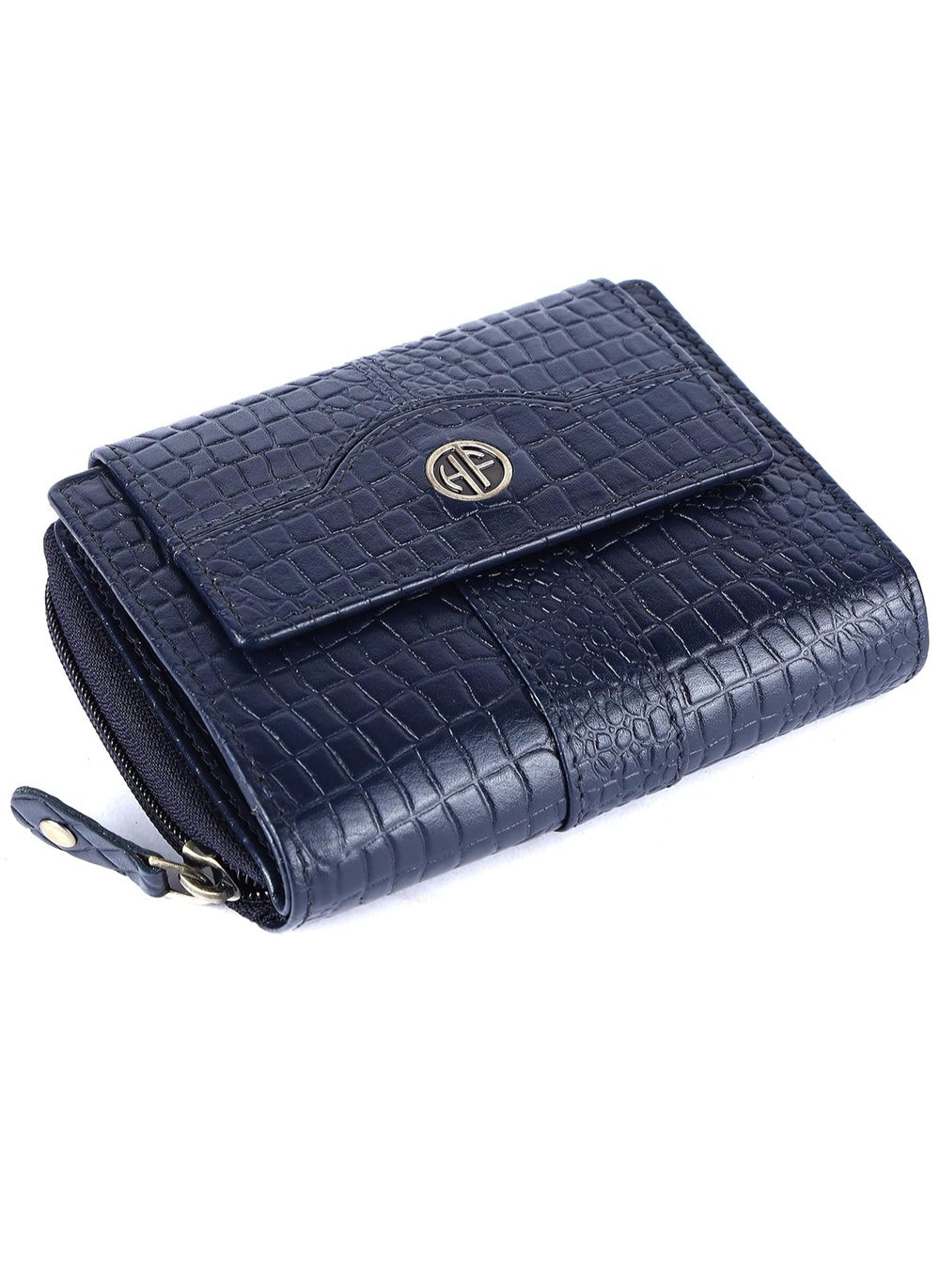 buy-hammonds-flycatcher-wallet-for-women-leather-ladies-wallet-croc-blue-14-card-slots-rfid-protection-3-id-card-slots-women-s-wallet-button-closure-daily-use-women-money-purse-zsm3_nqd