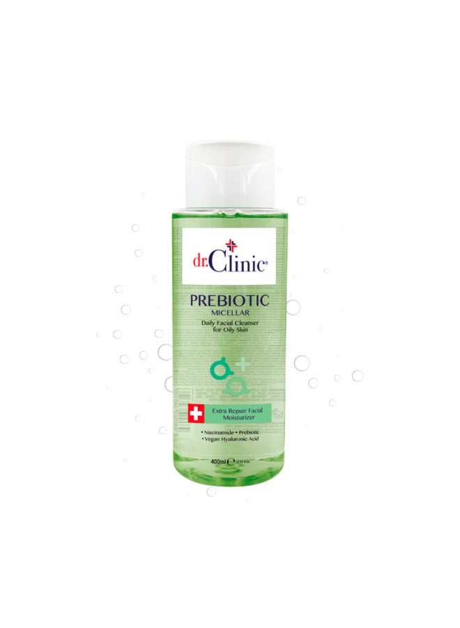 buy-dr-clinic-dr-clinic-prebiotic-micellar-water-for-oily-skin-makeup-remover-oil-control-cleanser-enriched-with-niacinamide-hyaluronic-acid-400-ml_4rs