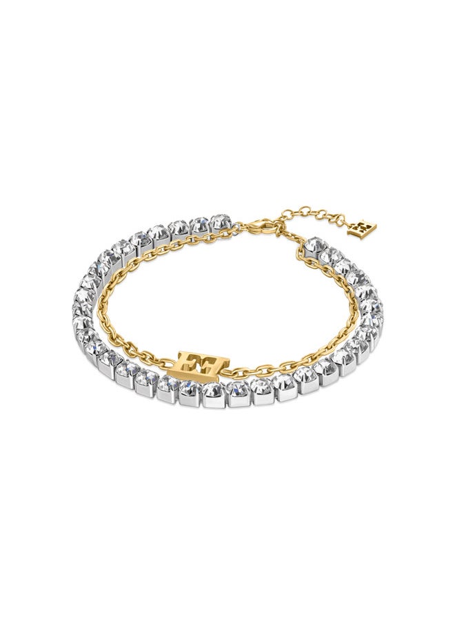 buy-escada-two-tone-diana-bracelet-with-gold-plated-logo-classic-and-modern-elegance_608